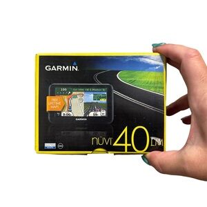 Garmin Nuvi 40LM GPS Navigator - Black and Silver device car directions